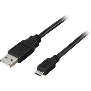 USB kabel, A/B micro, 1 meter